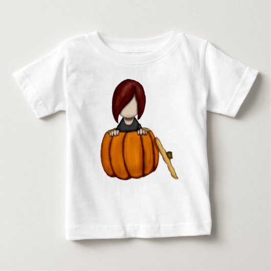 T-shirt Pour Bébé Chemise "Punkin" Toddler (Devant)