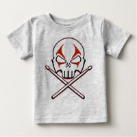 Chemise Rock & Roll Baby Heavy Metal Baby Rock