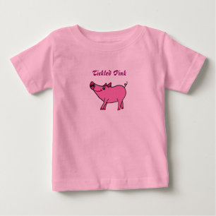 T-shirt Pour Bébé Chemise rose AVANT JÉSUS CHRIST chatouillée de