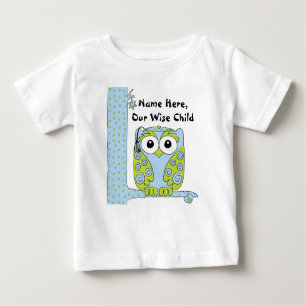 T-shirt Pour Bébé Chemise verte/Bébé passover "L'Enfant Sage"