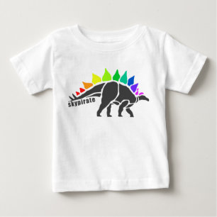 T-shirt Pour Bébé Chemise vibrante de nourrisson de Dino