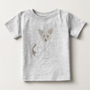 T-shirt Pour Bébé Chemises à croquis Papillon