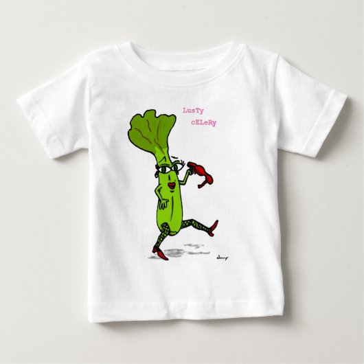 T-shirt Pour Bébé Chemises celères Lusty (Devant)