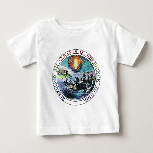 T-shirt Pour Bébé Chemises de train d'atout (Devant)