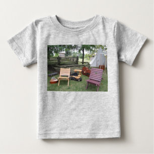 T-shirt Pour Bébé Chemises du camp de musique