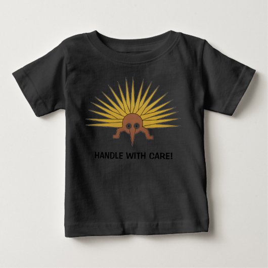 T-shirt Pour Bébé Chemises Echidna (Devant)