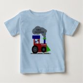T-shirt Pour Bébé Chemises et cadeaux Choo Choo Train (Devant)