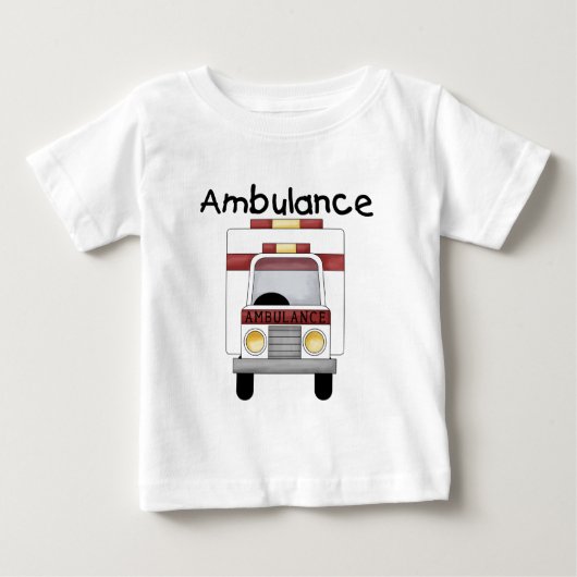 T-shirt Pour Bébé Chemises et cadeaux d'ambulance (Devant)