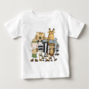 T-shirt Pour Bébé Chemises et cadeaux Safari Boy