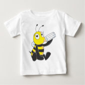 T-shirt Pour Bébé Chemises faites sur commande : Chemises heureuses (Devant)