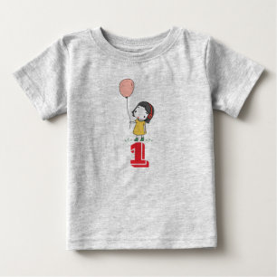 T-SHIRT POUR BÉBÉ CHEMISES POUR FILLES DE 1 ANS (UN AN)