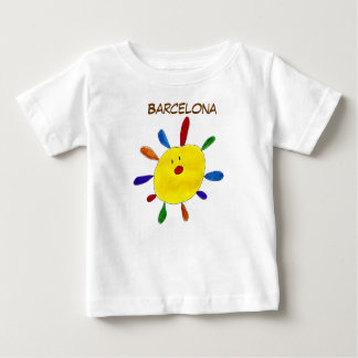 T-shirt Pour Bébé Chemisette Barcelone