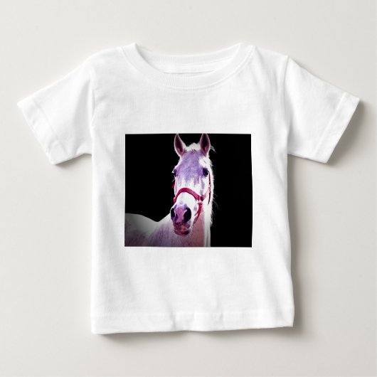 T-shirt Pour Bébé Cheval (Devant)