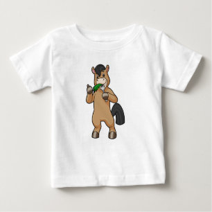 T-shirt Pour Bébé Cheval à Mating Vegan