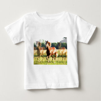 T-shirt Pour Bébé Cheval de course