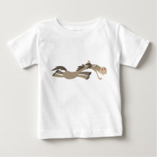 T-Shirt pour bébé Cheval en Cartoon Doux