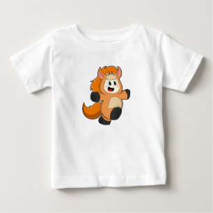 T-shirt Pour Bébé Cheval en costume