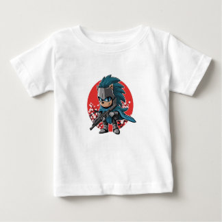 T-shirt Pour Bébé Chevalier de hérisson (2)