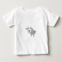 Chèvre gris adorable