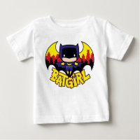 Chibi Batgirl avec Gotham Skyline & Logo