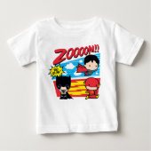 T-shirt Pour Bébé Chibi Batman Trop Lent ! (Devant)