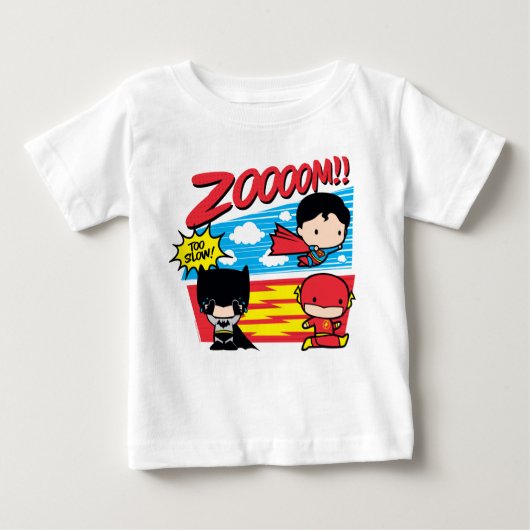 T-shirt Pour Bébé Chibi Batman Trop Lent ! (Devant)