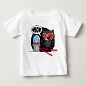 T-shirt Pour Bébé Chibi Catwoman à voler un diamant (Devant)