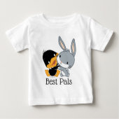 T-shirt Pour Bébé Chibi DAFFY DUCK™ & BUGS BUNNY™ (Devant)