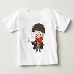 T-shirt Pour Bébé Chibi HARRY POTTER™ & Hedwig