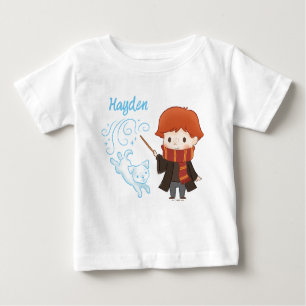 T-shirt Pour Bébé Chibi Ron Weasley Patronus