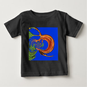 T-shirt Pour Bébé Chic Round Hakuna Matata Navy Blue Collection