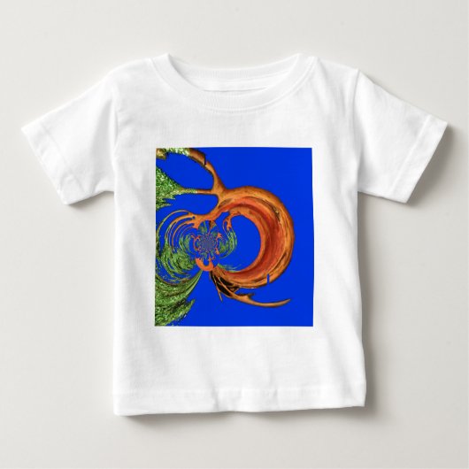 T-shirt Pour Bébé Chic Round Hakuna Matata Navy Blue Collection (Devant)