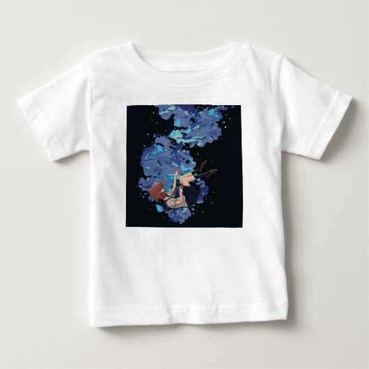 T-shirt Pour Bébé Chica al vacío (Devant)