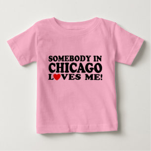 T-shirt Pour Bébé Chicago