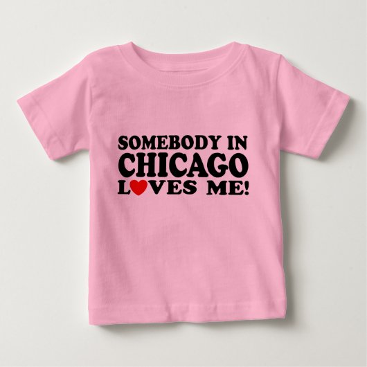 T-shirt Pour Bébé Chicago (Devant)