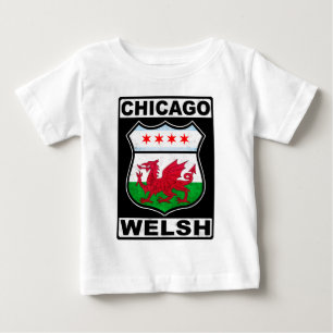 T-shirt Pour Bébé Chicago Welsh American
