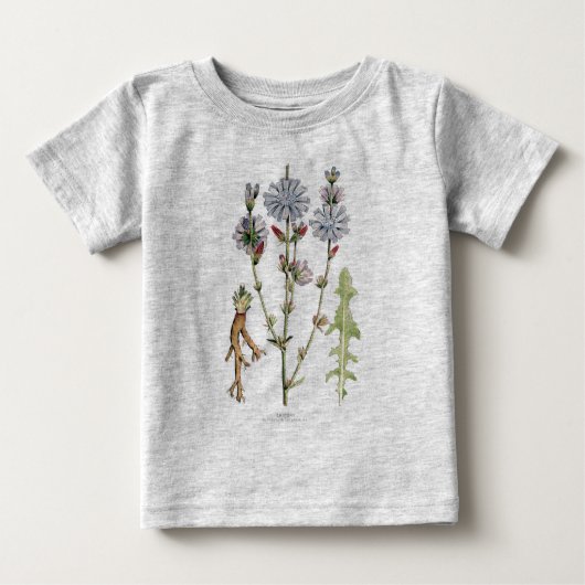 T-shirt Pour Bébé Chicorée (Devant)