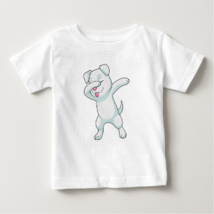 T-shirt Pour Bébé Chien à Hip hop Dance Dab