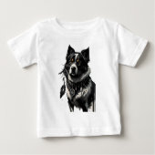 T-shirt Pour Bébé chien, attrapeur de rêves, amulet, talisman, (Devant)