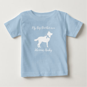 T-shirt Pour Bébé Chien Baby shower Sibérien Husky Chien Chien Chien
