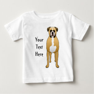 T-shirt Pour Bébé Chien de boxeur
