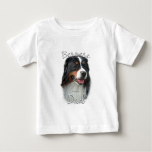 T-shirt Pour Bébé Chien de Montagne Bernese Papa 2