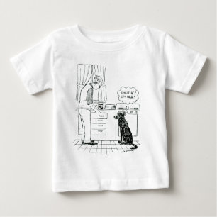 T-shirt Pour Bébé Chien vieillissant