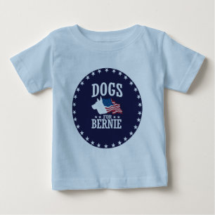 T-SHIRT POUR BÉBÉ CHIENS POUR DES PONCEUSES DE BERNIE