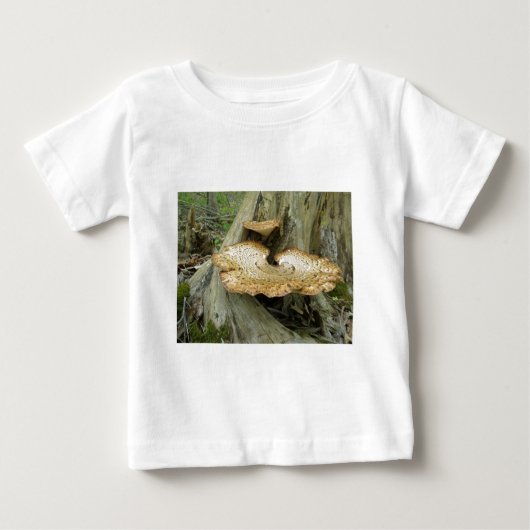 T-shirt Pour Bébé Chiffre de coordination Brown à rayures (Devant)