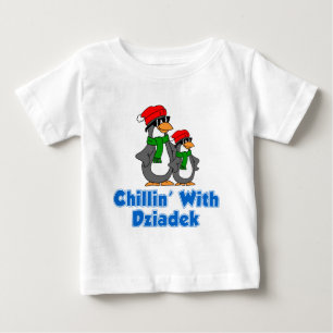 T-shirt Pour Bébé Chillin Avec Dziadek