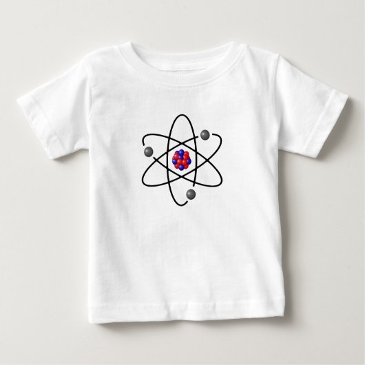 T-shirt Pour Bébé chimie, noyau. big-bang. (Devant)