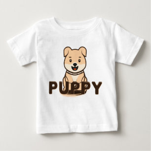 T-shirt Pour Bébé Chiot