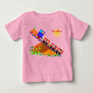 T-shirt Pour Bébé Chiot joueur -