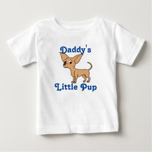 T-shirt Pour Bébé Chiwawa de faon avec les cheveux courts